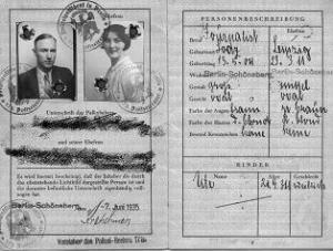 Passport 1935