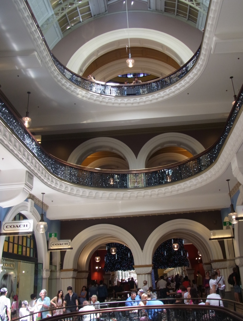 Inside Queen Victoria Building
