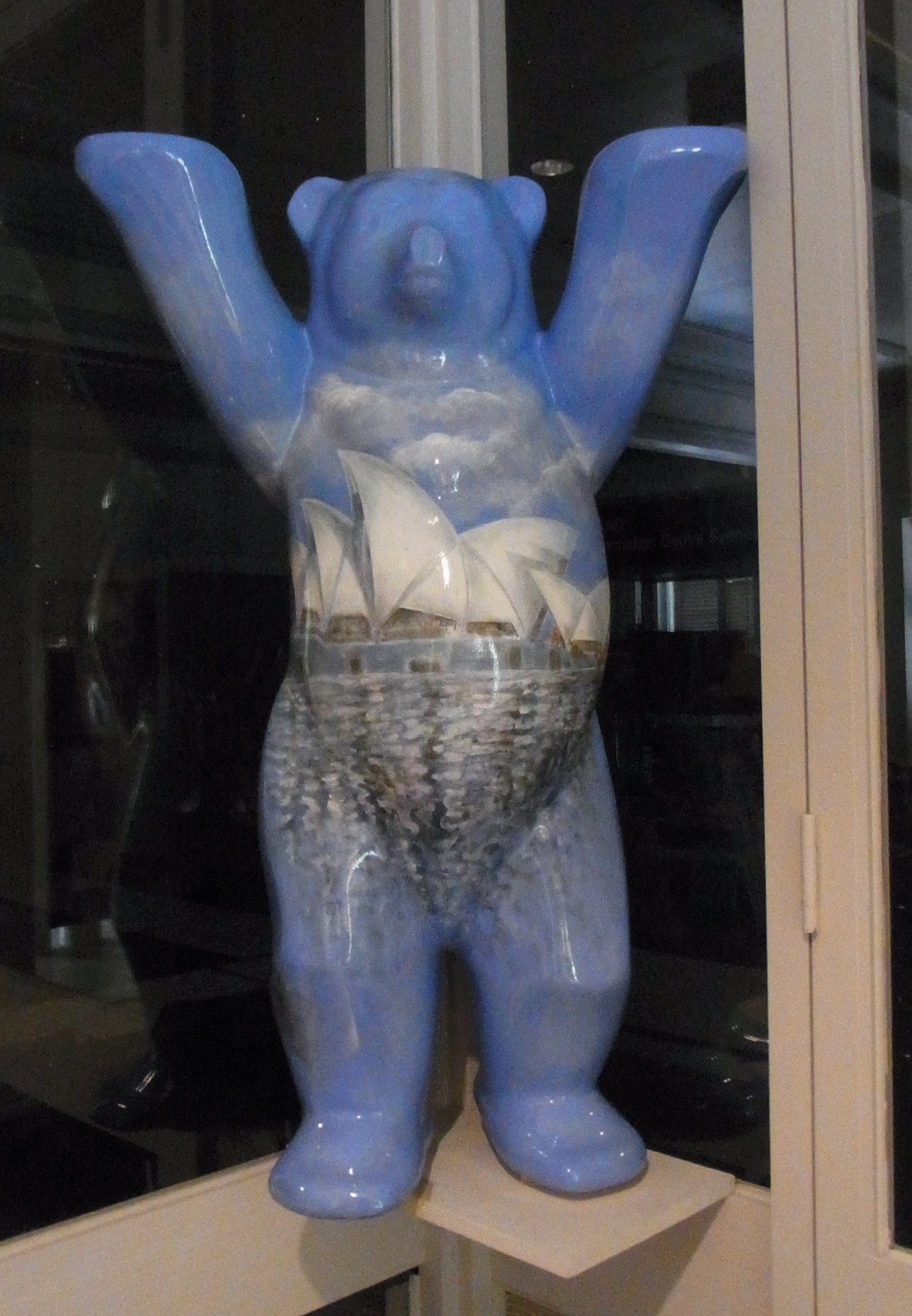 This Berlin Bear with the Sydney Opera House displayed on it greeted us at the Goethe Institute in Sydney/Woollahra