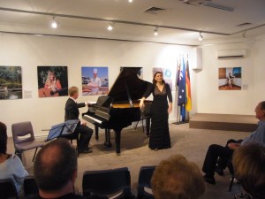 Peter took some photos during the concert.