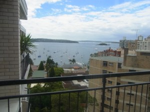 View onto the harbour