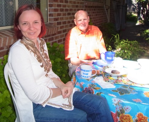 Caroline and Papa Peter