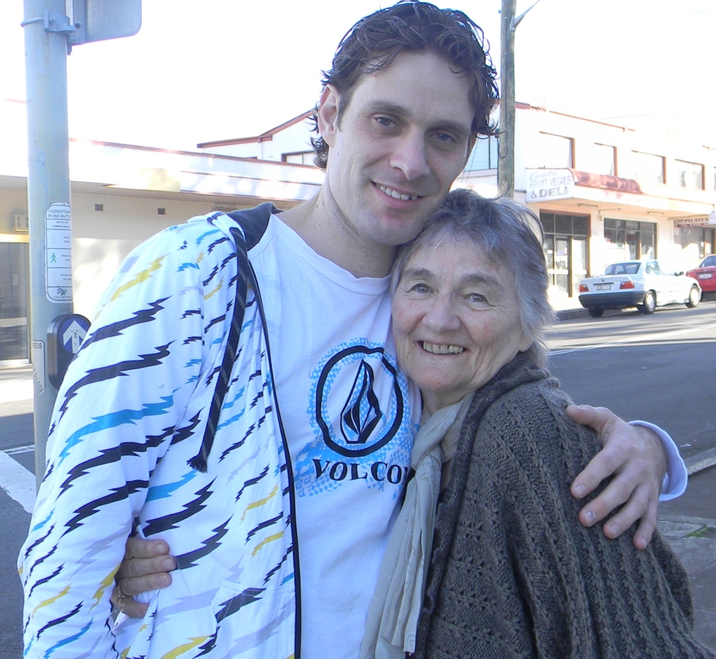 And this is Ryan with Grandma