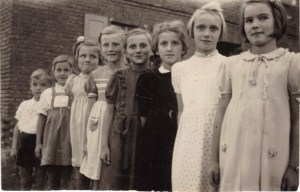 21st September 1944, my guests on my tenth birthday.