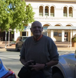 Arriving in the town of HAY