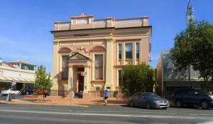 This building in Hay is still being occupied by a bank as far a we could tell.