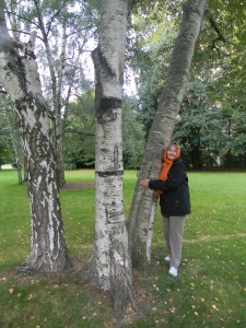 Just for good measure here is the other tree hugging picture again which was taken on my last birthday.. 