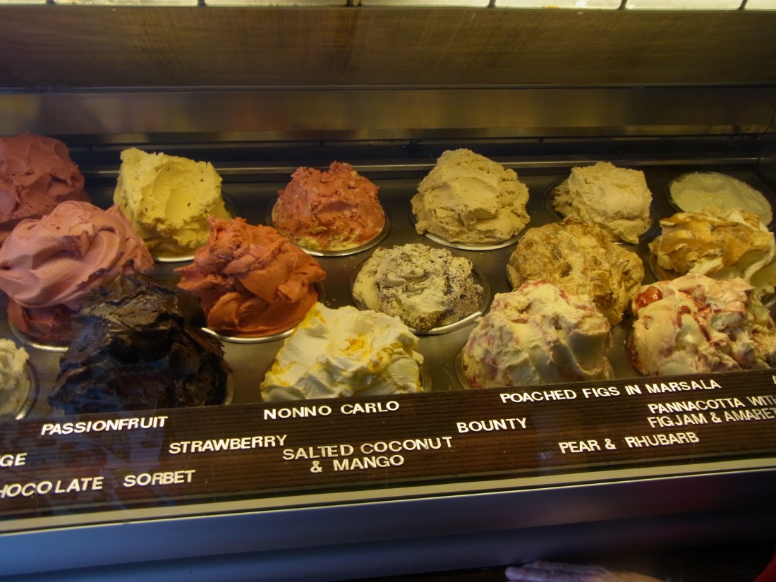 Gelato de Messina! Homemade on the premises.