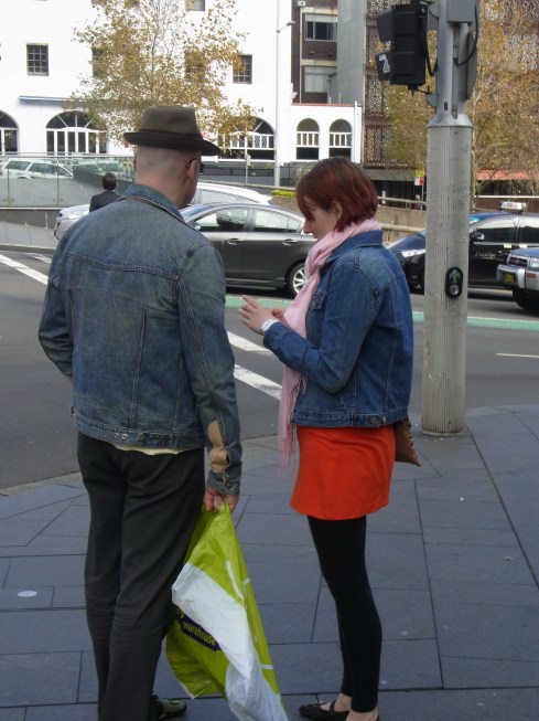 Matthew and Caroline discuss where to go to next. 