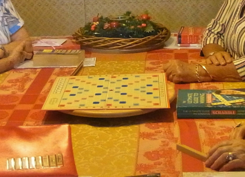 Ready to play Scrabble