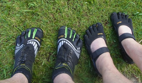 We are ready for our early morning walk.