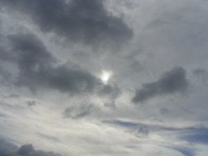 We were waiting for the sun to get a bit more through the clouds.