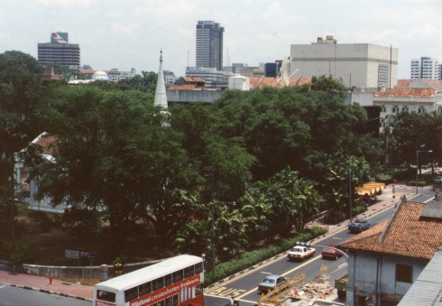 This was the View from the Top of the Building.