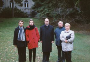 These are the five people who were at my mum's funeral.