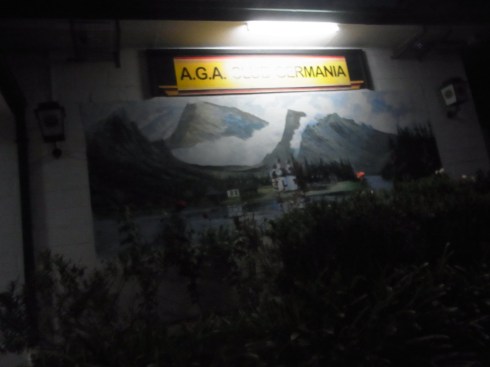 Caroline, Matthew, Peter and I went for a bit of Supper to the AGA (Australian German Austrian) Club.