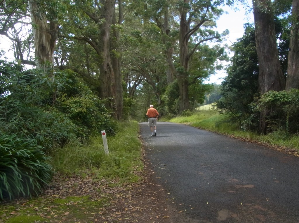 Peter takes a bit of a walk.