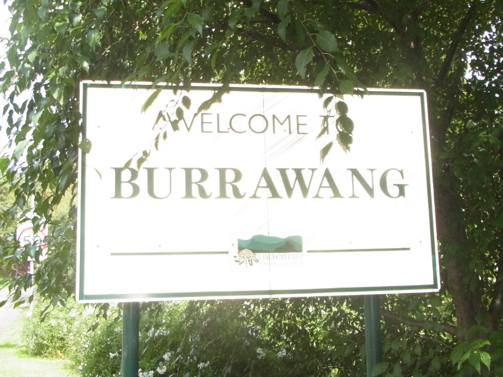We drive on and soon reach BURRAWANG.