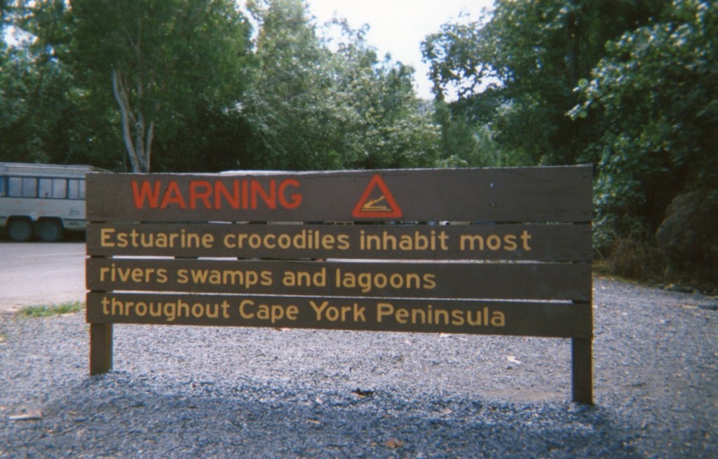 Our tourist guide made sure that we did not get into any danger.