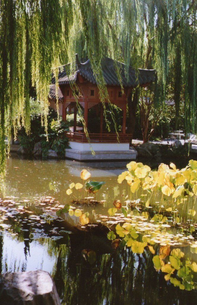 The Chinese Gardens in Sydney are very beautiful.