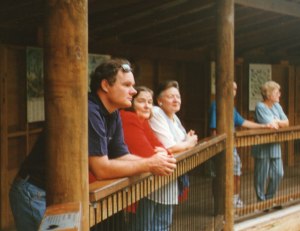 Martin went with us to beautiful Blackbut Park in Newcastle.