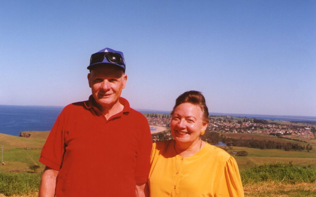 Here is Peter with his sister Ilse.