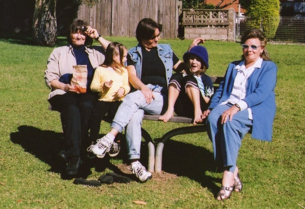 This is in Lakelands Park in 2OO1 when Ilse was with us again.