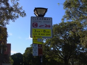 This special event is the Sydey Half Marathon. 