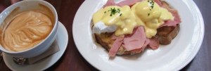 Peter had Eggs Benedictine.
