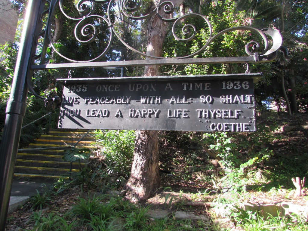 Apparently someone put this quote up in 1936!