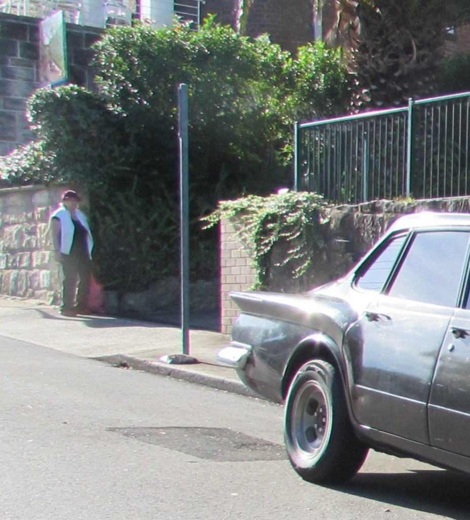 I was getting a bit hot already and waited in a shady spot.