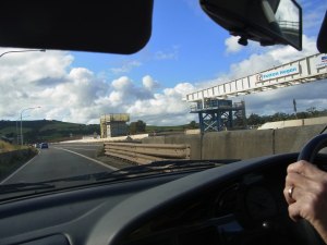 A new bridge is being built.