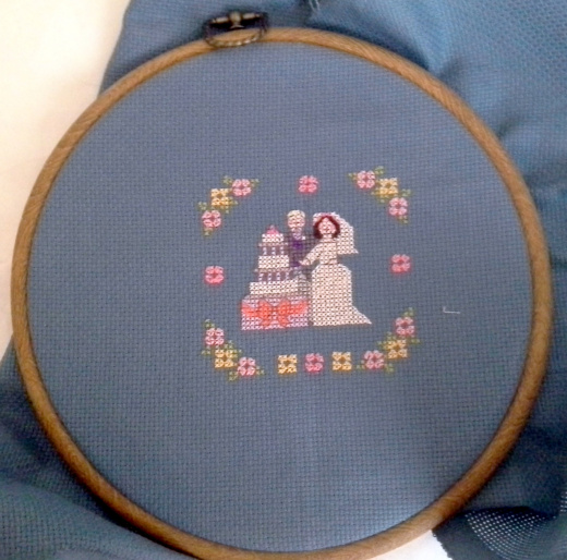 Cross-Stitched Wedding