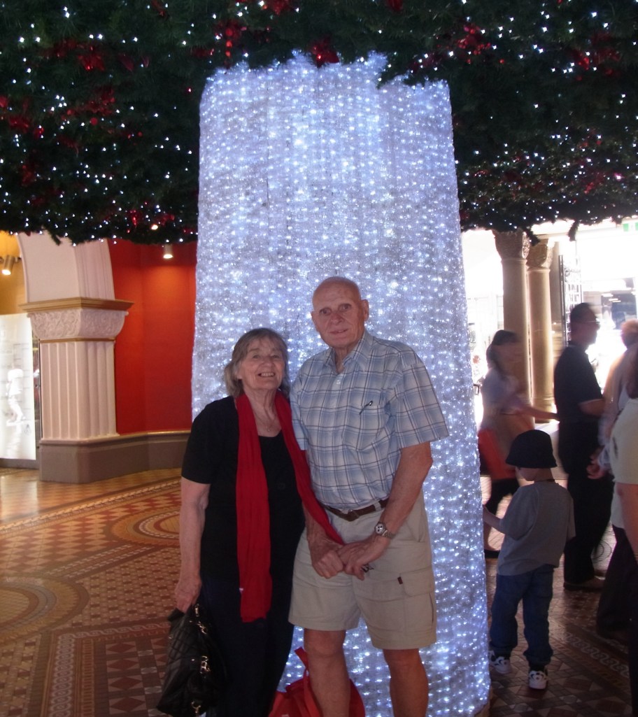 Then a lady had offered to take a picture of the two of us.