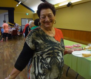 Edith as cheerful as ever.