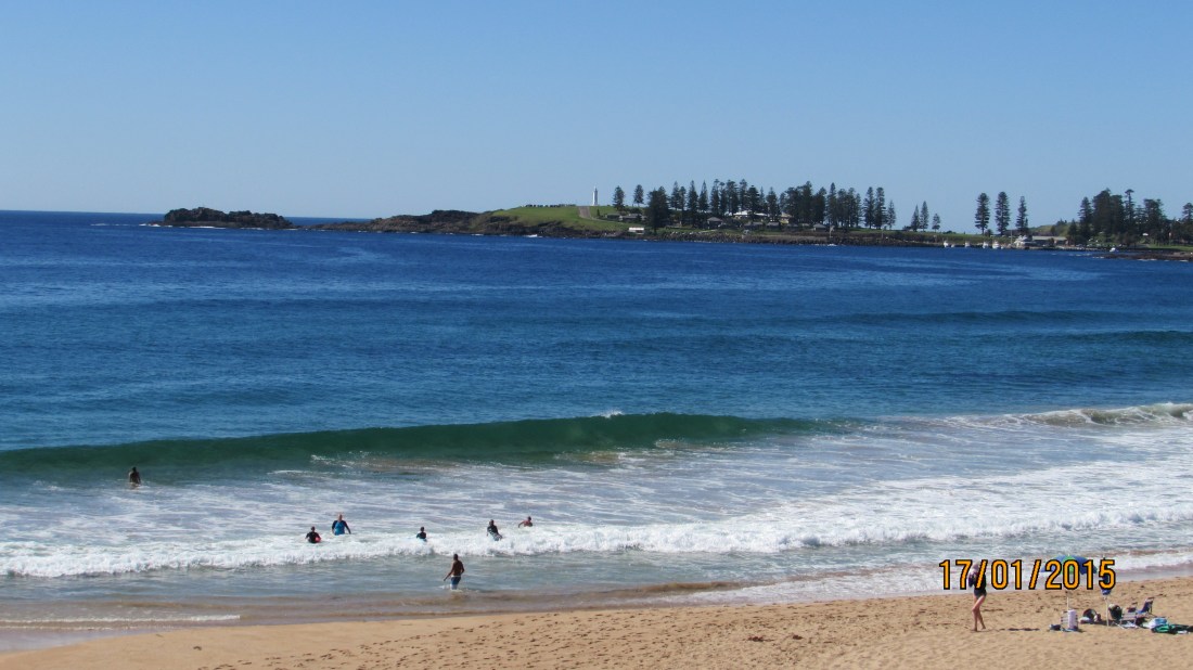 Bombo Beach, early morning, Saturday, 17th January 2015