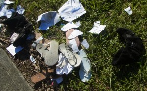 How did this stuff get there?