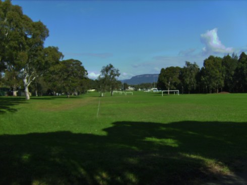 Looking from here Lakelands Park is to the left of Brooks Creeks