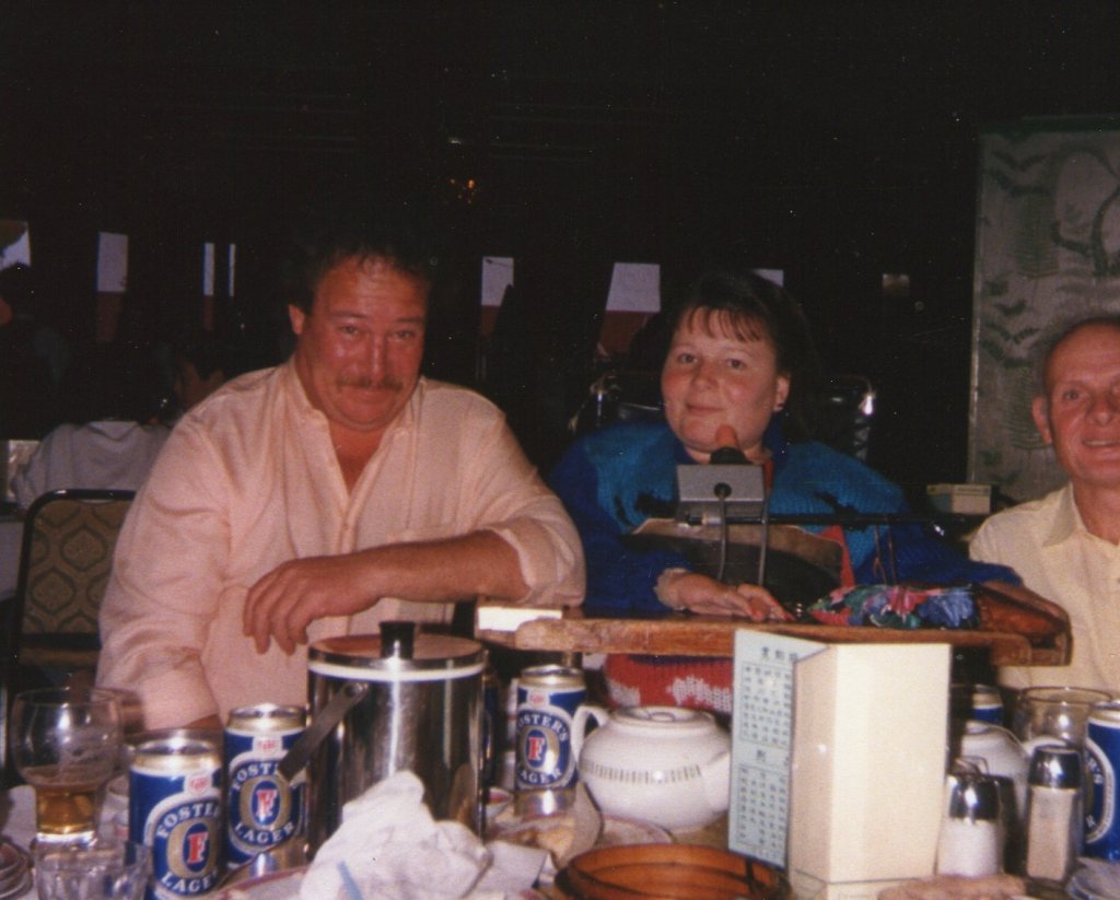 We have Lunch at Chinatown in Sydney for Peter's Birthday.