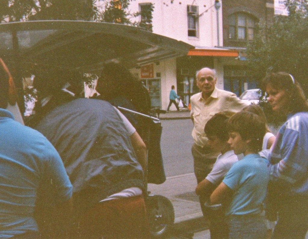 Gaby and David go back to Merrylands West in a Wheelchair Taxi.