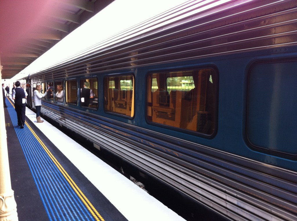 Our XPT to Melbourne Aug/ 2015