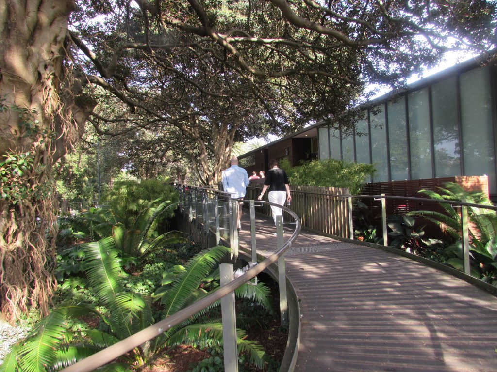 Caroline and Matthew went ahead while Peter took some pictures.