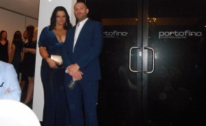 Troy with his date, Catalina.