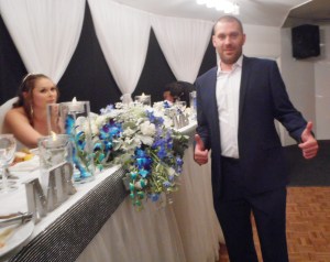 Here is the bridegroom's twin-brother.