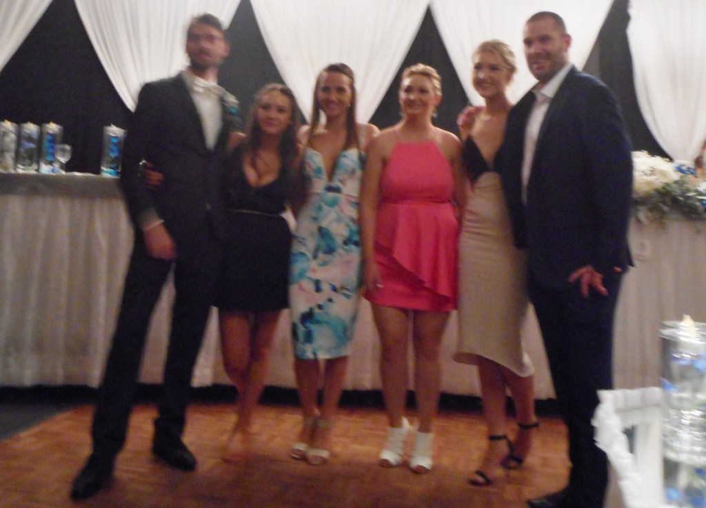 The twin-Brothers with their four sisters.