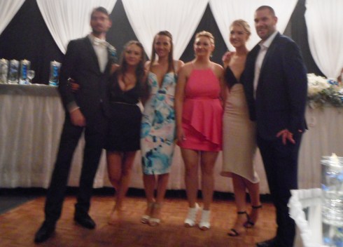 The twin-Brothers with their four sisters.