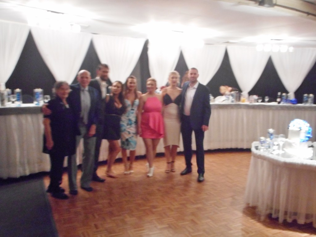 Uta and Peter in the picture with their grandchildren.