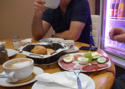 I did not take pictures of all the food, but here is some more of the food that was on offer.