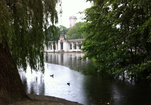 This duck pond is close to where I used to live as a child.