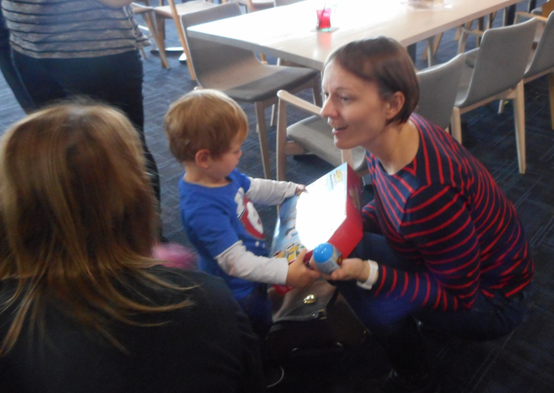 Caroline with little Alexander