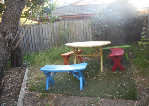 This is on the North side of our house. 